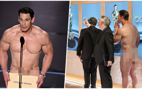 John Cena có cơ hội nhận 500.000 USD cho một giờ biểu diễn sau màn khỏa thân tại Oscar