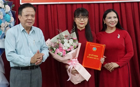 Nữ thẩm phán được bổ nhiệm làm phó chánh án Tòa án quận Bình Tân