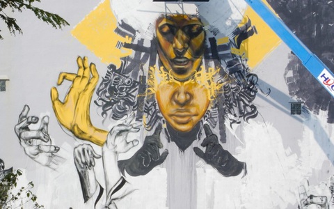 Vẽ graffiti lên tường nhà dân: Quận Ngũ Hành Sơn sẽ mời cơ quan chuyên môn thẩm định tranh