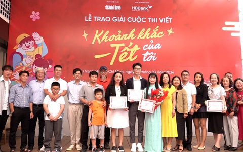 Trao giải cuộc thi viết 'Khoảnh khắc Tết của tôi' tổng kết hành trình nhiều cảm xúc