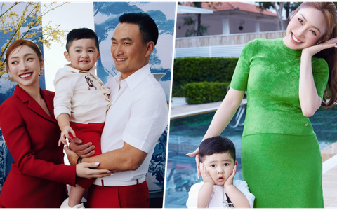 Vợ kém 16 tuổi của Chi Bảo hạnh phúc mang thai lần 2 nhờ IVF