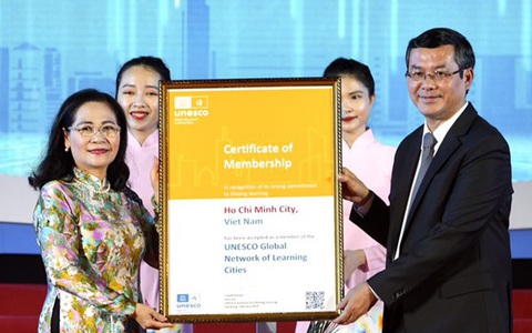 TP.HCM chính thức gia nhập Mạng lưới thành phố học tập toàn cầu của UNESCO