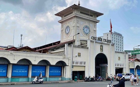 TP.HCM áp thời gian khởi công và hoàn thành chỉnh trang chợ Bến Thành