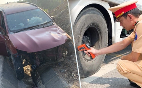 Cách phòng tránh nổ lốp xe khi trời nắng nóng