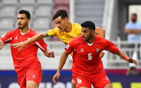 U23 Úc không thắng nổi U23 Jordan dù chơi hơn người