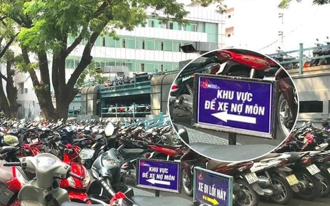 Trường đại học ở TP.HCM có 'bãi xe riêng' cho sinh viên nợ môn?