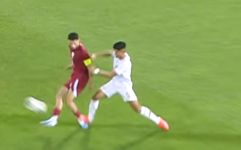 Xem lại tình huống U23 Indonesia nhận 2 thẻ đỏ trong trận đấu với U23 Qatar