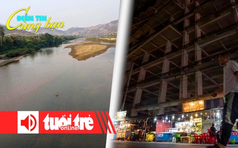 Điểm tin 8h: Sông Ba sạt lở nghiêm trọng; Doanh nghiệp Trung Quốc tháo chạy khỏi Campuchia