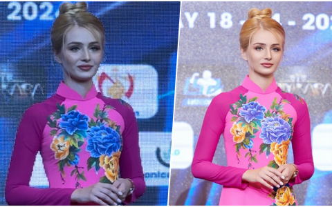 Hoa hậu Nga 2017 sang Việt Nam, mặc áo dài chọn Hoa hậu Doanh nhân quốc tế