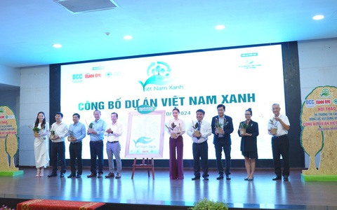 Ra mắt 'Việt Nam xanh': Vì mục tiêu giảm phát thải ròng bằng 0