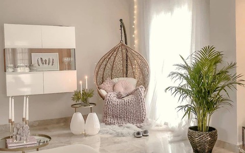 Ghế treo và những ý tưởng thiết kế thú vị cho không gian sống