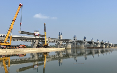 Dự án ngàn tỉ đập dâng hạ lưu sông Trà Khúc chưa hẹn ngày về đích