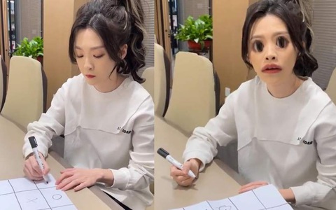 Vợ đứng hình với pha lươn lẹo của chồng khi chơi cờ caro
