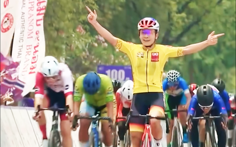 Nguyễn Thị Thật rút vô đối tại Tour of Thailand 2024