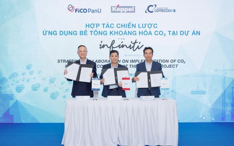 Ba công ty triển khai bê tông bền vững tại Việt Nam