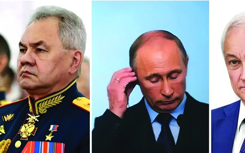 Cơn bão nhân sự của ông Putin