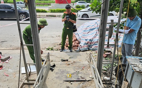 Thang máy tự chế rơi tự do, 7 người bị thương