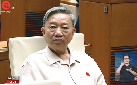 Quốc hội sẽ phê chuẩn miễn nhiệm bộ trưởng Bộ Công an đối với đại tướng Tô Lâm