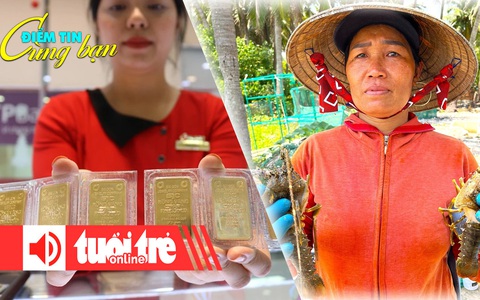 Điểm tin 8h: Vàng miếng SJC 91 triệu đồng/lượng; Nước mắt ở vương quốc tôm hùm Phú Yên