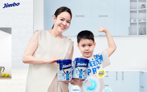 Jimbo - Nguồn dinh dưỡng giúp trẻ phát triển vượt trội