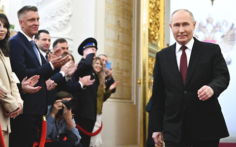 Tổng thống Putin tuyên thệ nhậm chức nhiệm kỳ 5