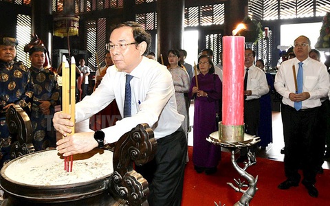 TP.HCM tổ chức giỗ Đức Lễ Thành hầu Nguyễn Hữu Cảnh lần thứ 324