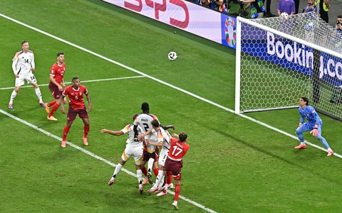 Highlights Đức hòa Thụy Sĩ ở lượt trận cuối cùng bảng A Euro 2024