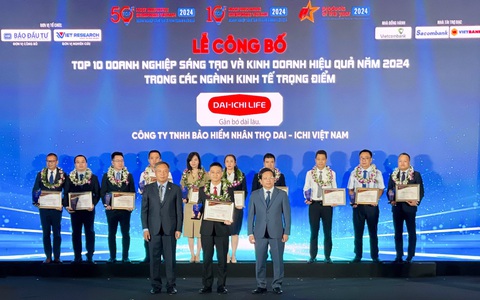 Dai-ichi Life Việt Nam đạt giải kép về sáng tạo và kinh doanh hiệu quả
