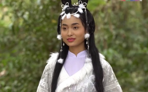 'Á khẩu' với tạo hình thần tiên tỷ tỷ trong phim cổ trang Việt