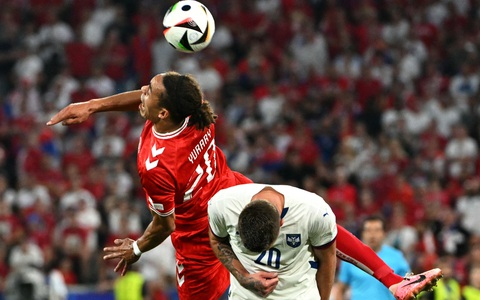 Highlights trận Đan Mạch hòa Serbia ở bảng C Euro 2024