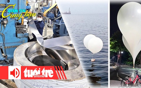 Điểm tin 8h: Doanh nghiệp sản xuất dần hồi phục; Triều Tiên thả hàng trăm bóng bay qua Hàn Quốc