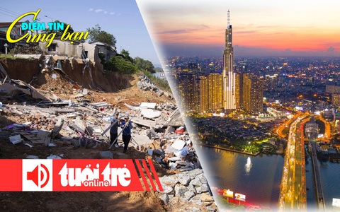 Điểm tin 8h: 'Ăn ngủ không yên' vì sạt lở; Việt Nam có gần 20.000 triệu phú USD