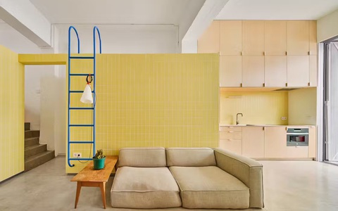 Biến nhà kho cũ thành căn hộ tiện ích