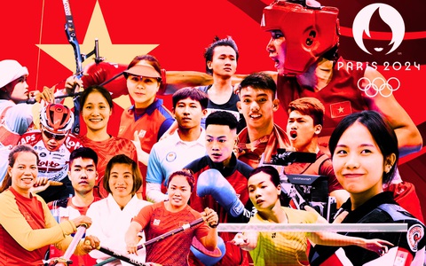 Chân dung 16 vận động viên Việt Nam tranh tài tại Olympic Paris 2024