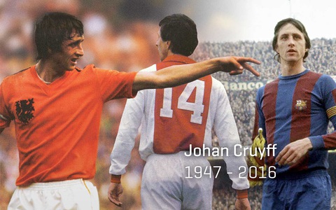 Mỗi tuần một chuyện: Cruyff là số 1