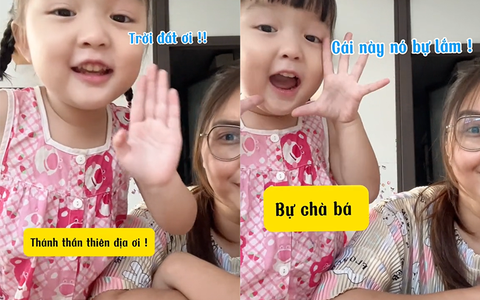 Bé gái phổ cập từ vựng miền Tây