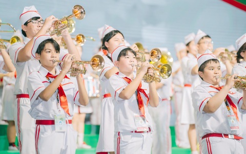 Tiếng kèn Đội kết nối niềm vui