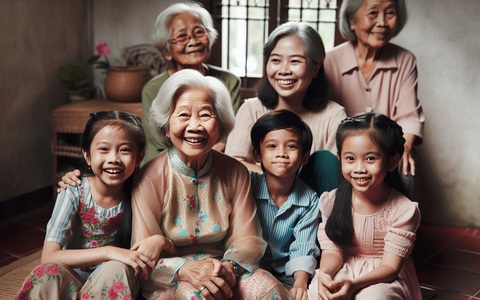 Vu lan với má