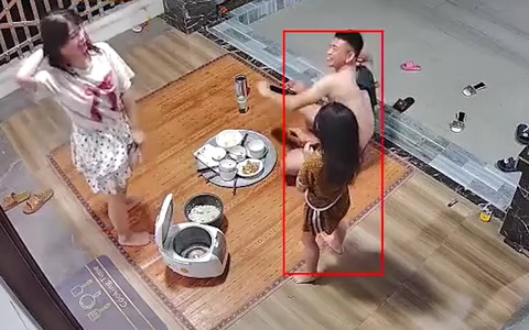 Hai vợ chồng oẳn tù tì ai thua đi rửa bát