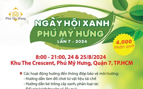 Phú Mỹ Hưng tổ chức Ngày hội Xanh 2024