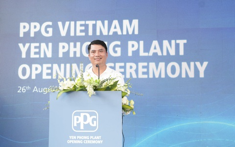 PPG mở rộng nhà máy sản xuất sơn tại Bắc Ninh