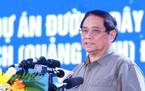 Thủ tướng: Đường dây 500kV tải 30 tỉ kWh điện mỗi năm, cần phát huy tinh thần thần tốc