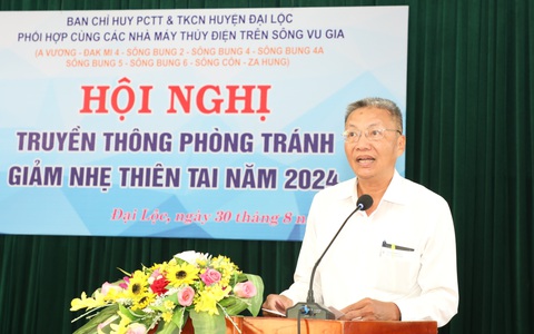 Tám thủy điện tổ chức truyền thông phòng tránh giảm nhẹ thiên tai