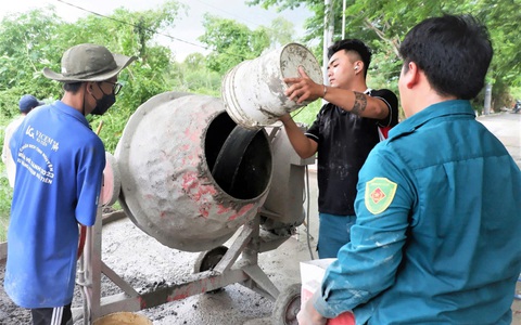 Con đường ghi dấu chân tình nguyện