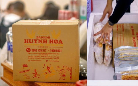 Bánh mì cấp đông - hương vị Huynh Hoa cho thực khách ở xa