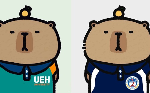 Vẽ tặng tranh Capybara mặc đồng phục đại học, bất ngờ nhận đặt hàng không kịp thở