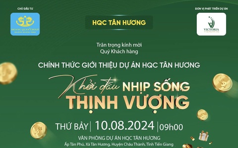 Chính thức giới thiệu ra thị trường dự án HQC Tân Hương