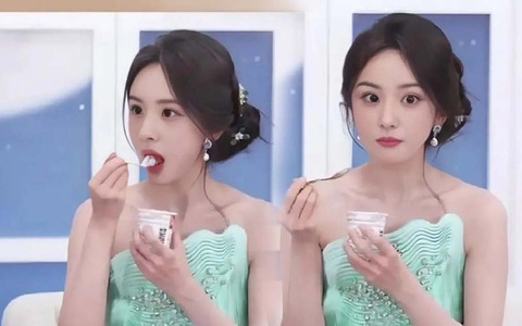 Dương Mịch bị chế nhạo: ‘38 tuổi rồi đừng như em bé ăn kem'
