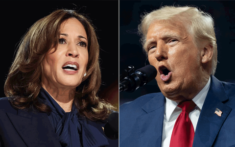 Truyền hình trực tiếp: Cuộc tranh luận giữa ông Trump và bà Harris