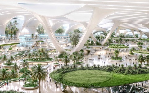 Dubai xây nhà ga sân bay lớn nhất thế giới, gần 35 tỉ USD